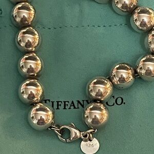 Tiffany 10mm Silver Ball Bracelet